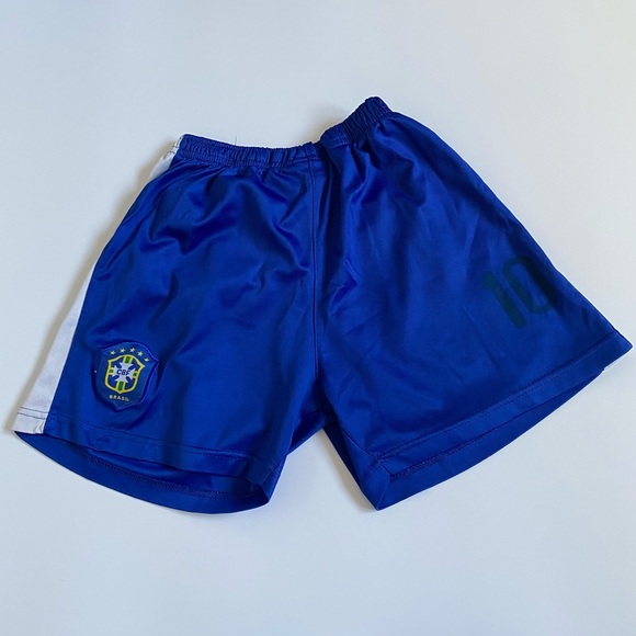 CBF Brazil Soccer Shorts - Picture 1 of 2